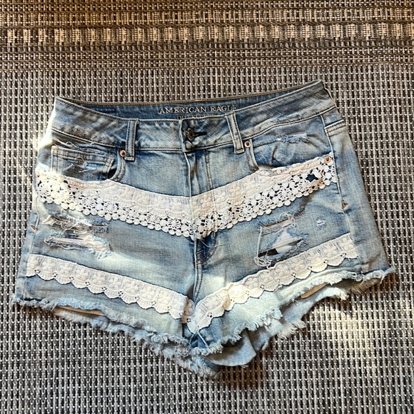 American Eagle Outfitters Pants - American Eagle Outfitters High Rise Shorts Size 12​